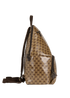 Travel Backpack, &pound;395, Handbags, Brown, Canvas/Crystal, Side view